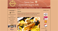 Desktop Screenshot of centenaireougree.be